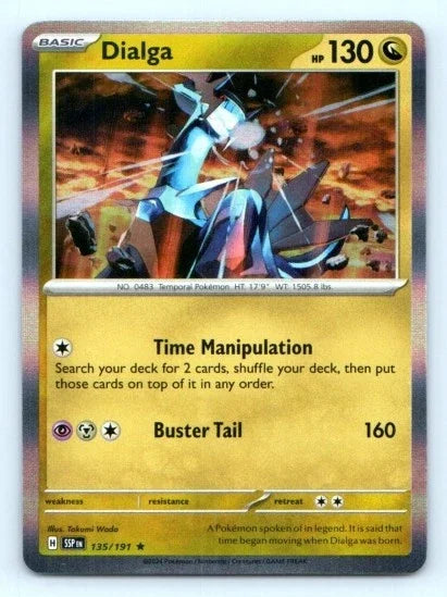 Dialga 135/191 · Holofoil (Surging Sparks)
