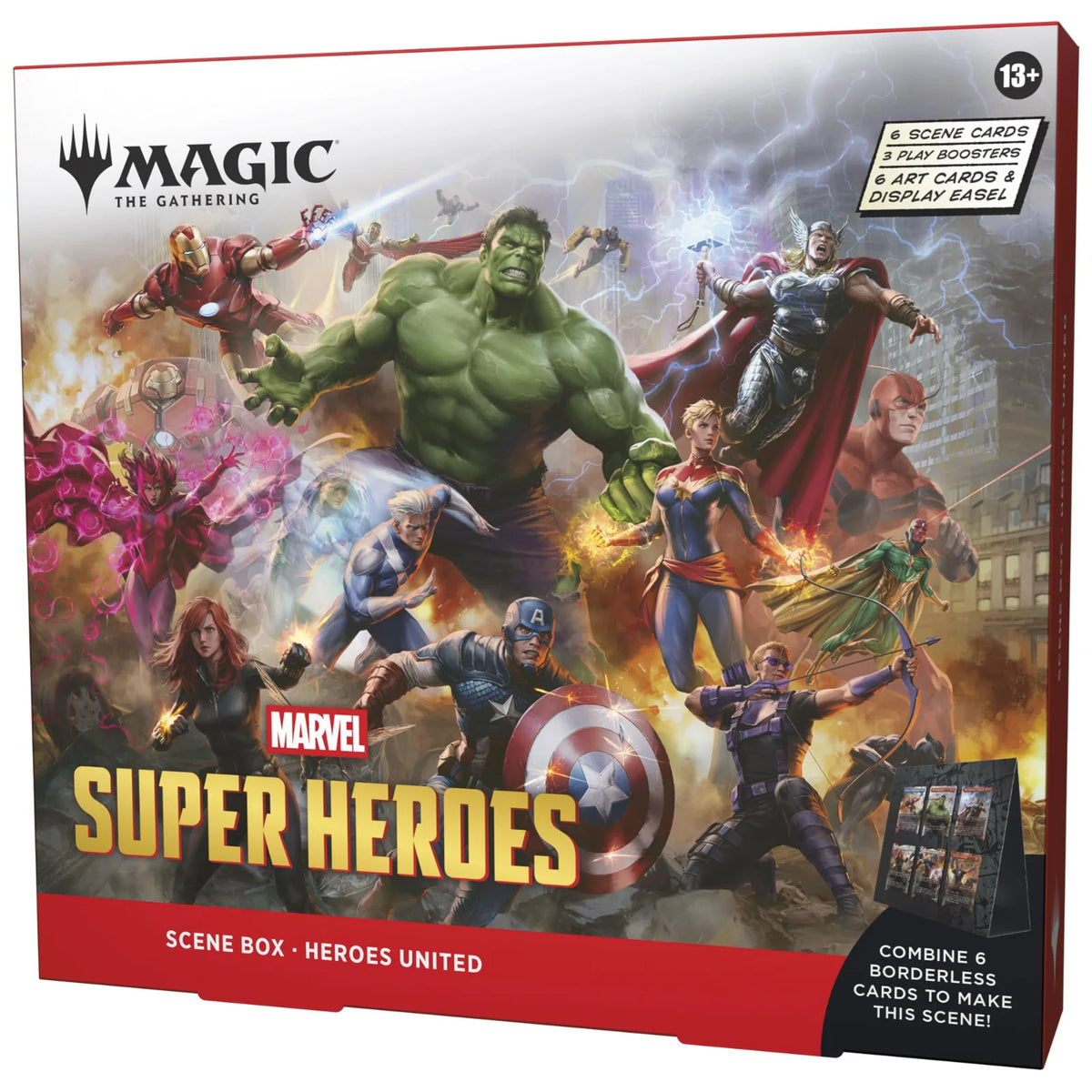 MTG: MARVEL Super Heroes - Scene Box HEROES: UNITED