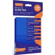 Sleeves: BGS - Matte (66 x 91mm) (x100) - Blue