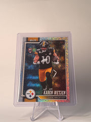 2026 Topps Kaden Wetjen RC Sandglitter Foil #370 Pittsburgh Steelers