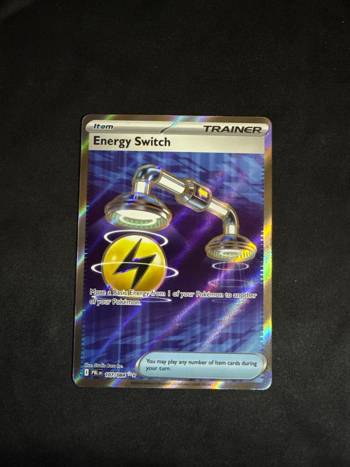 Energy Switch 107/084 (Pitch Black)