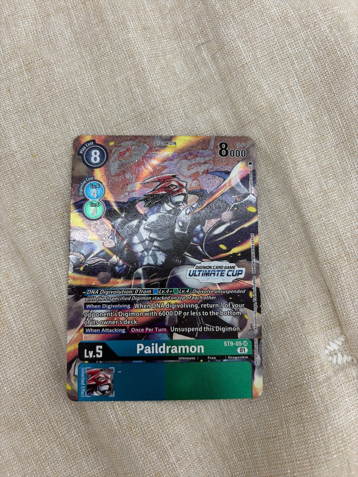 Paildramon - ST9-05 (Ultimate Cup 2022) (Starter Deck 09: Ultimate Ancient Dragon)