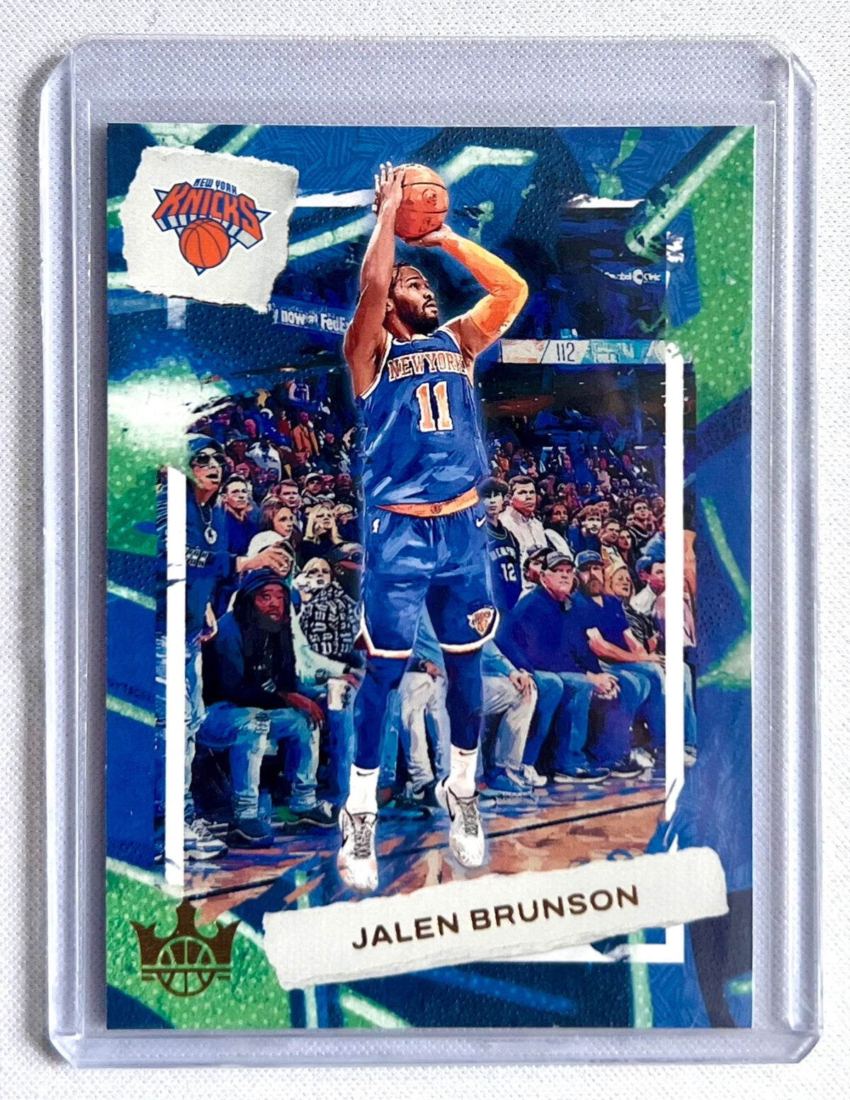 2022-23 Panini Court Kings Jalen Brunson CANVAS #61 NBA CHAMPION
