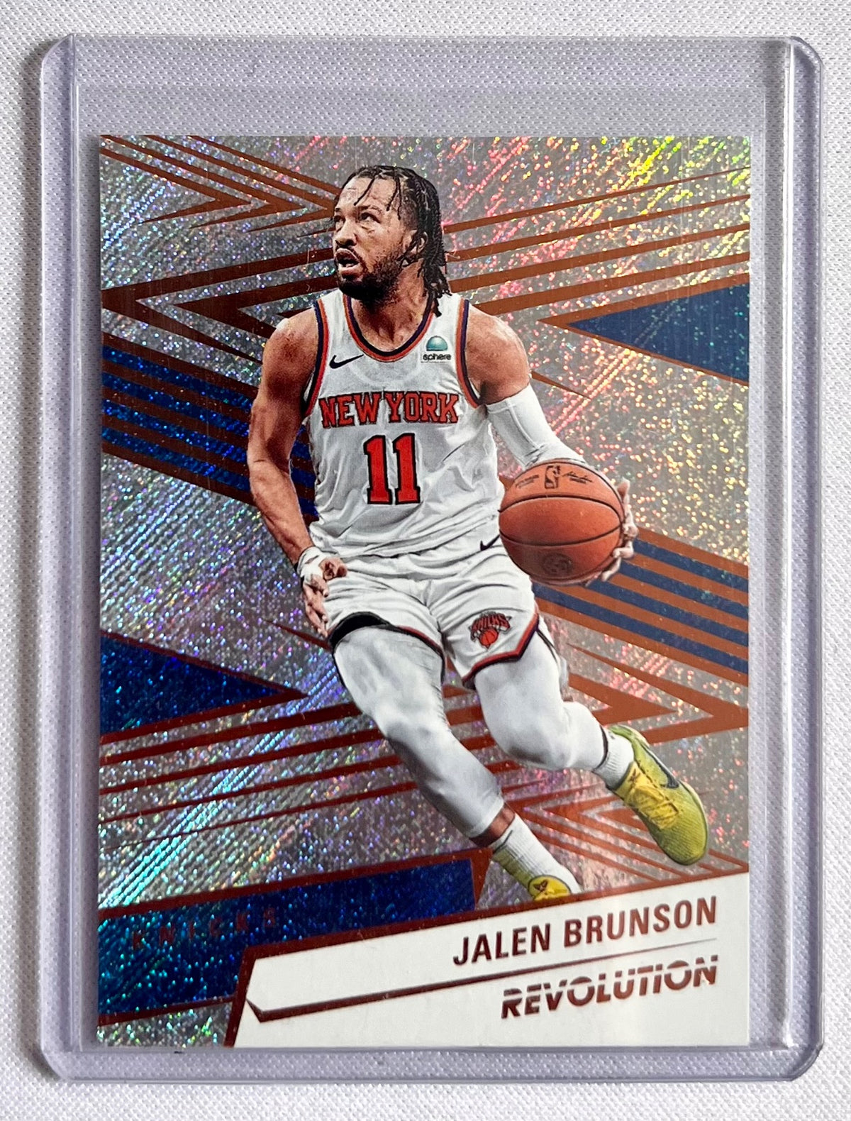 Jalen Brunson 2024-25 Revolution Card No. 1 New York Knicks