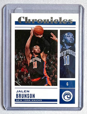Panini 2022-23 Chronicles #2 Jalen Brunson New York Knicks Base Basketball