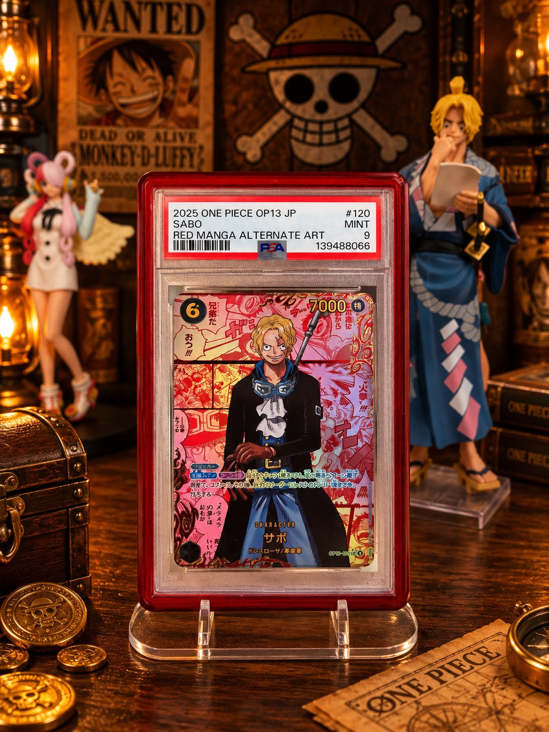 SABO Red Manga PSA9