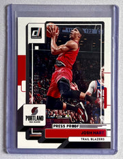 2022-23 Donruss Press Proof Purple #109 Josh Hart /199