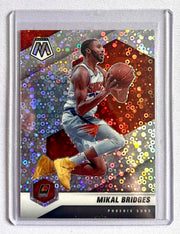 Mikel Bridges 2020-21 Panini Mosaic Fast Break Disco Prizm #174