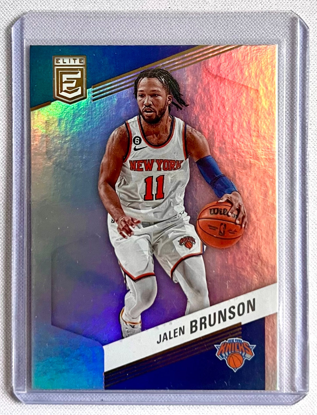 2022-23 Donruss Elite Basketball New York Knicks - Jalen Brunson #8