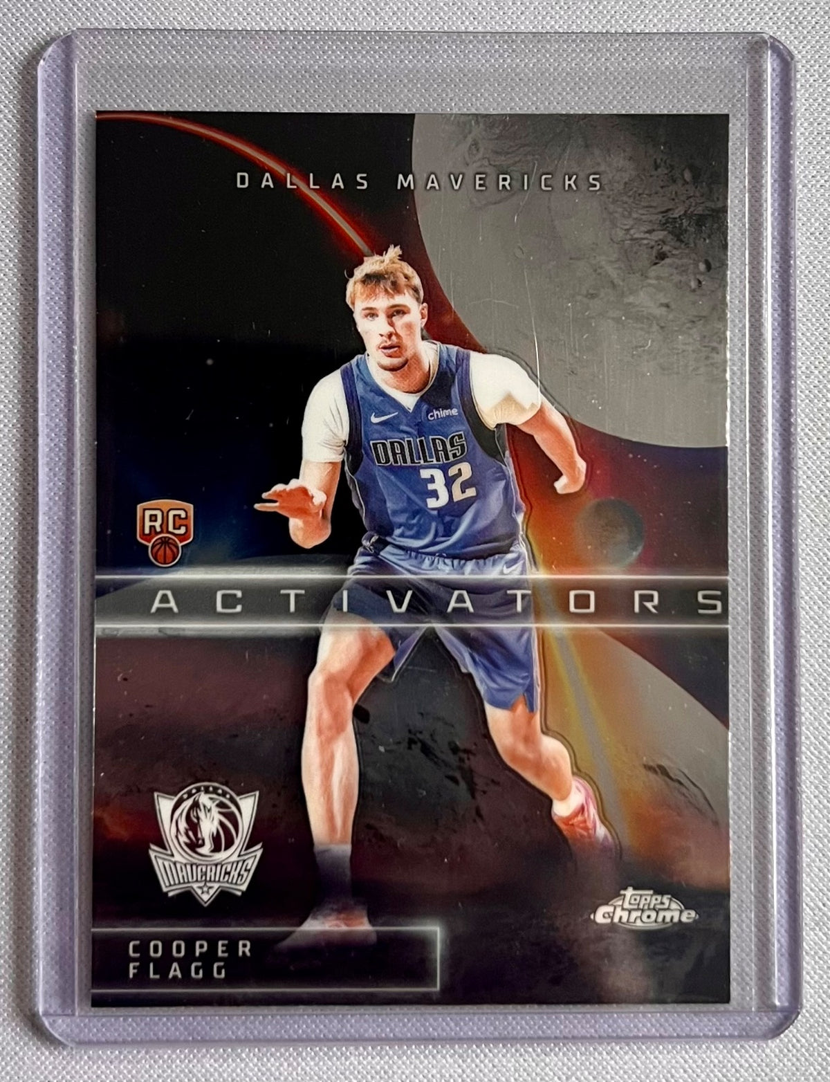 2025-26 Topps Chrome #AC-11 Cooper Flagg Activators Rookie RC Mavericks