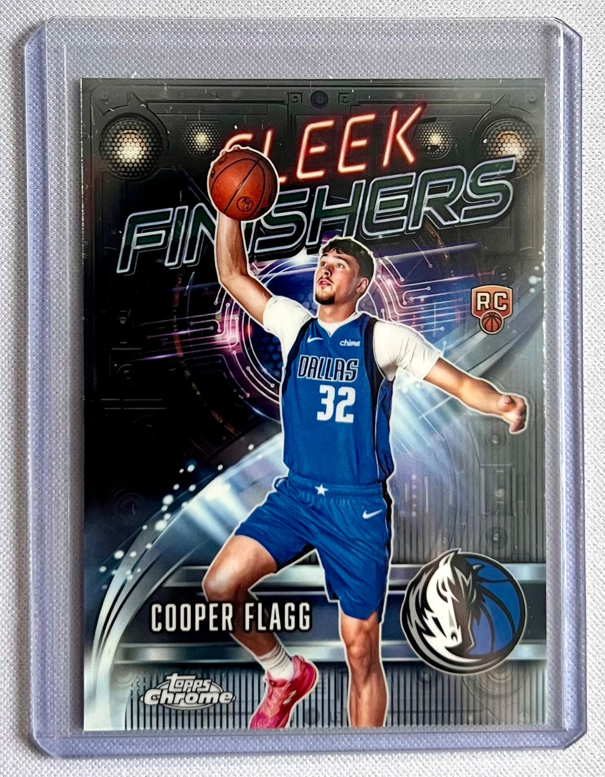 2025-26 Topps Chrome #SF-21 Cooper Flagg Sleek Finishers