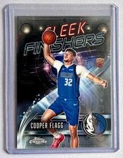 2025-26 Topps Chrome #SF-21 Cooper Flagg Sleek Finishers