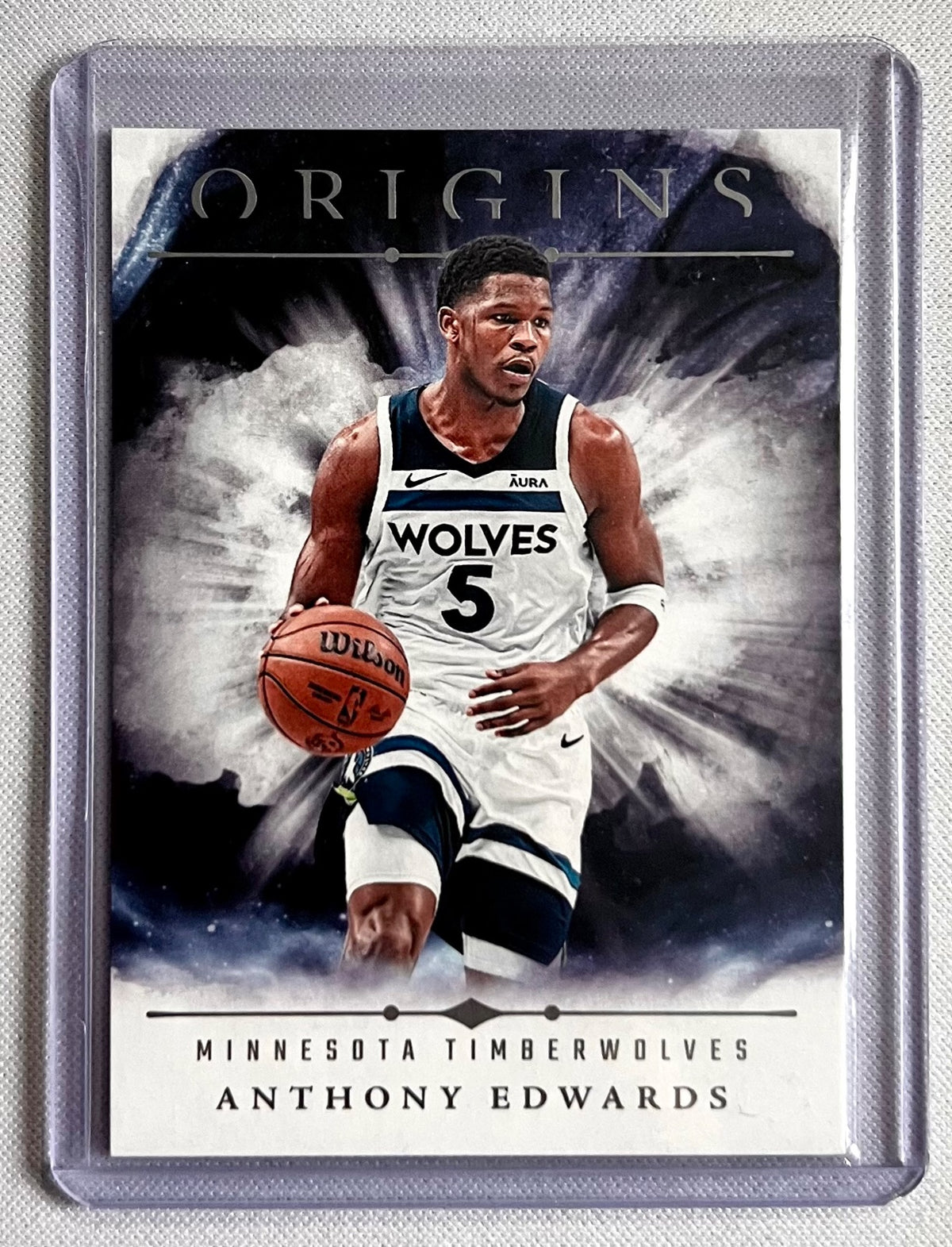 2024-25 Panini Origins- Anthony Edwards #8