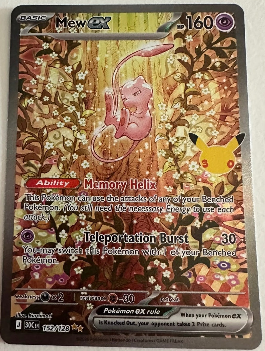 Mew ex - 30th Celebration- 152/128