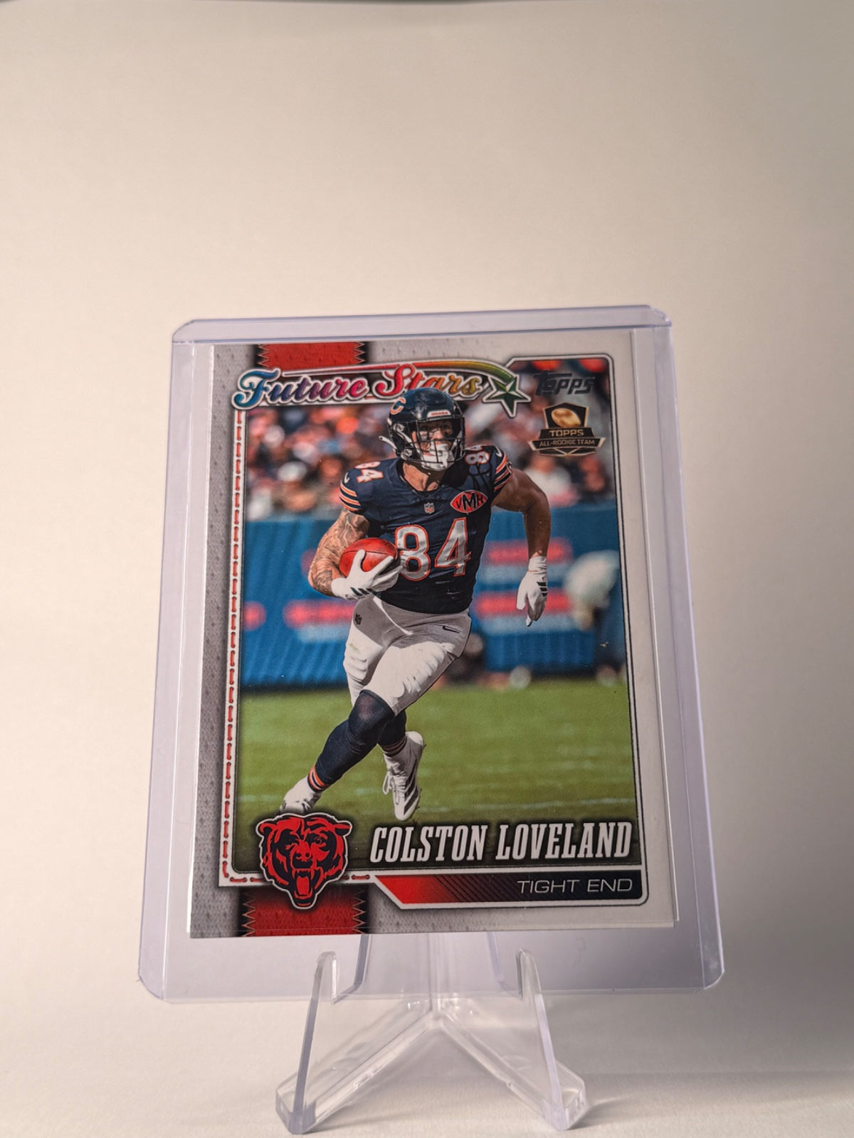 2026 Topps Colston Loveland #270 Future Stars All-Rookie Team Chicago Bears