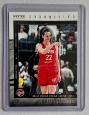 Caitlin Clark Basketball Card 2025 Panini Chronicled #33 Indiana Fever