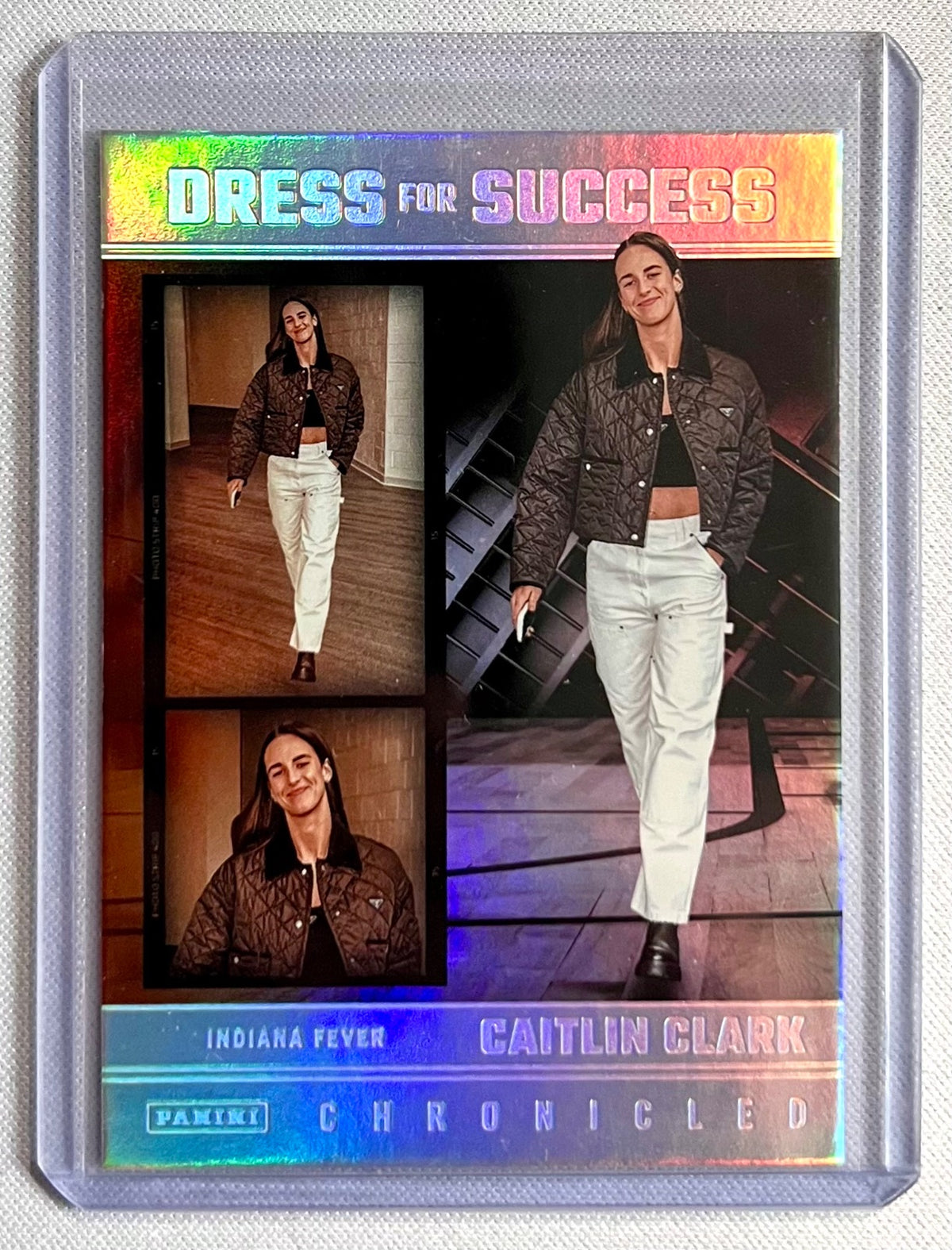 2025 Panini Caitlin Clark Chronicled #69 Caitlin Clark Holo