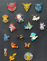 Mixed Pokémon Enamel Pin Lot