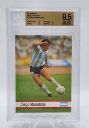 Diego Maradona, 1993, #21, Wold of Sport, BGS 9.5