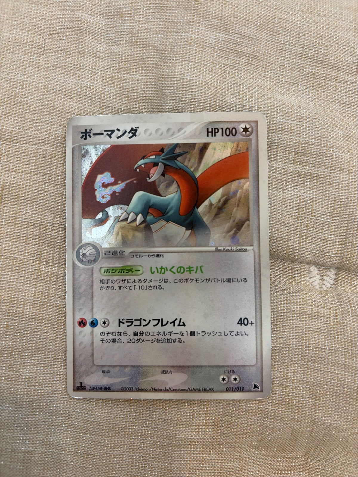 Salamence 011/019 · 1st Edition Holofoil (Salamence Constructed Starter Deck)