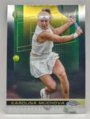 Karolina Muchova 2024 Topps Chrome Tennis 1st