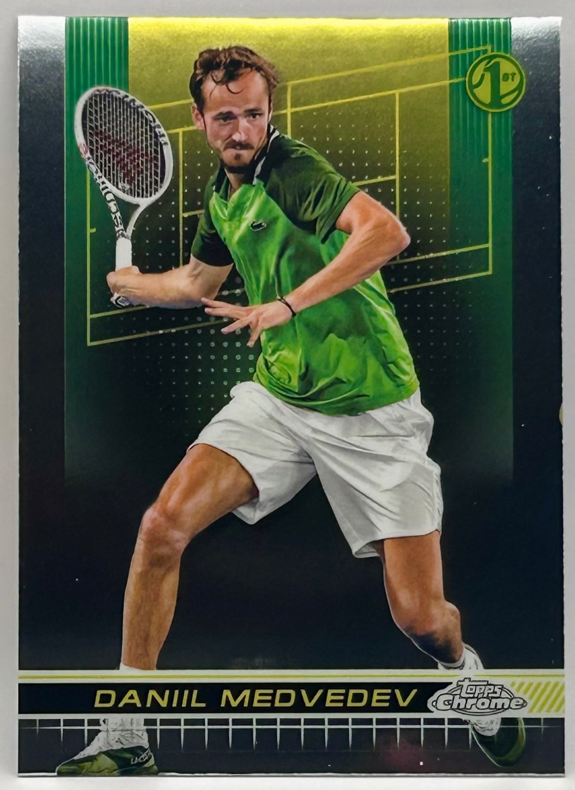 Daniil Medvedev 2024 Topps Chrome Tennis 1st