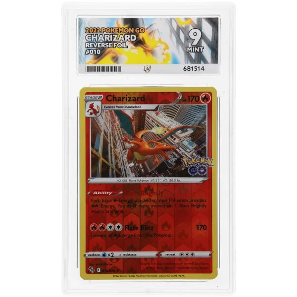 Charizard 010/078 · Holofoil (Pokemon Go) — ACE 9