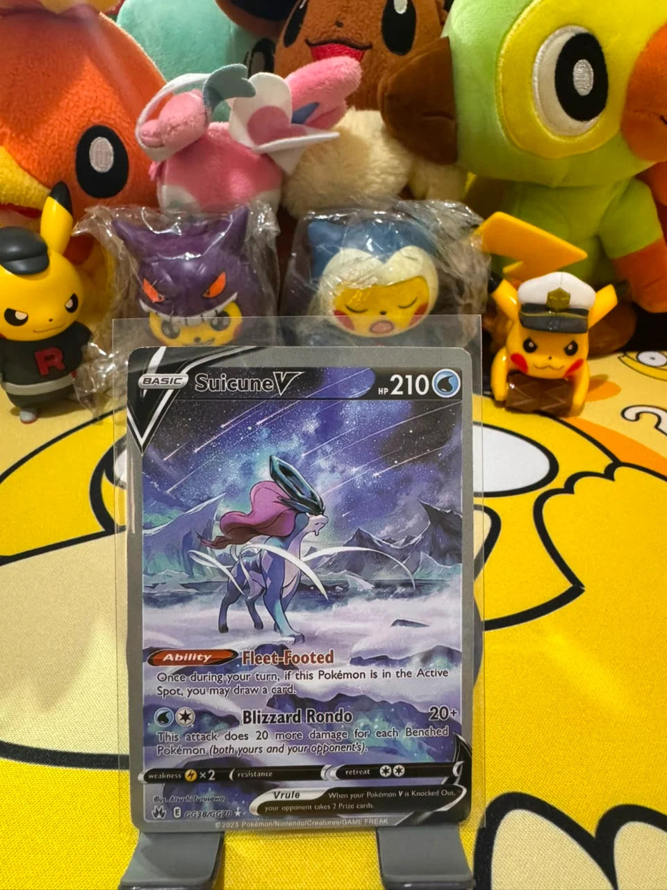 Suicune V GG38/GG70 (Crown Zenith: Galarian Gallery)