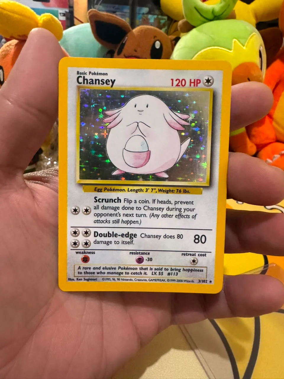 Chansey 3 (Base Set (Unlimited))