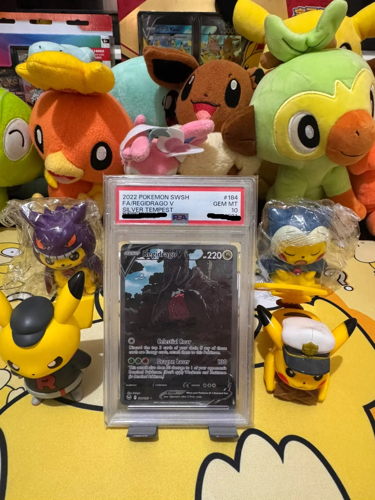 Regidrago V (Alternate Art) 184/195 (Silver Tempest) — PSA 10