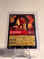 Disney Lorcana Mr. Incredible – Super Strong #127/204 Legendary Cold Foil – Wilds Unknown