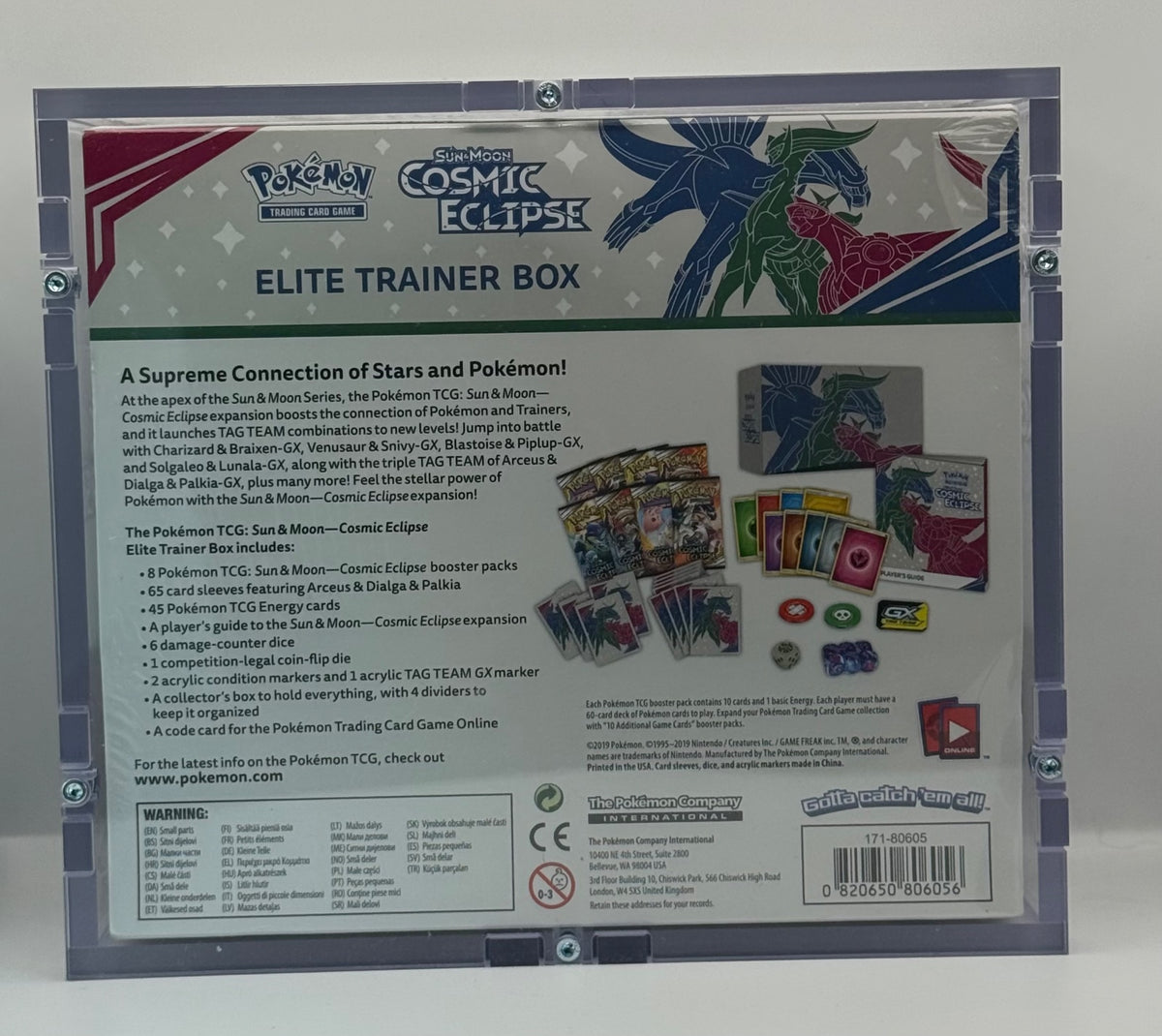 Cosmic Eclipse Elite Trainer Box · Elite Trainer Box (ETB) w/ Acyrlic READ DESCRIPTION