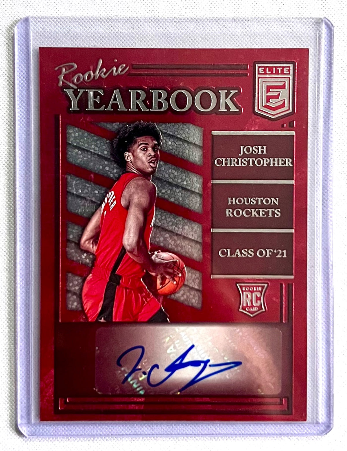 2021-22 Elite Rookie Yearbook Christopher Josh RC Auto #RY-JCH