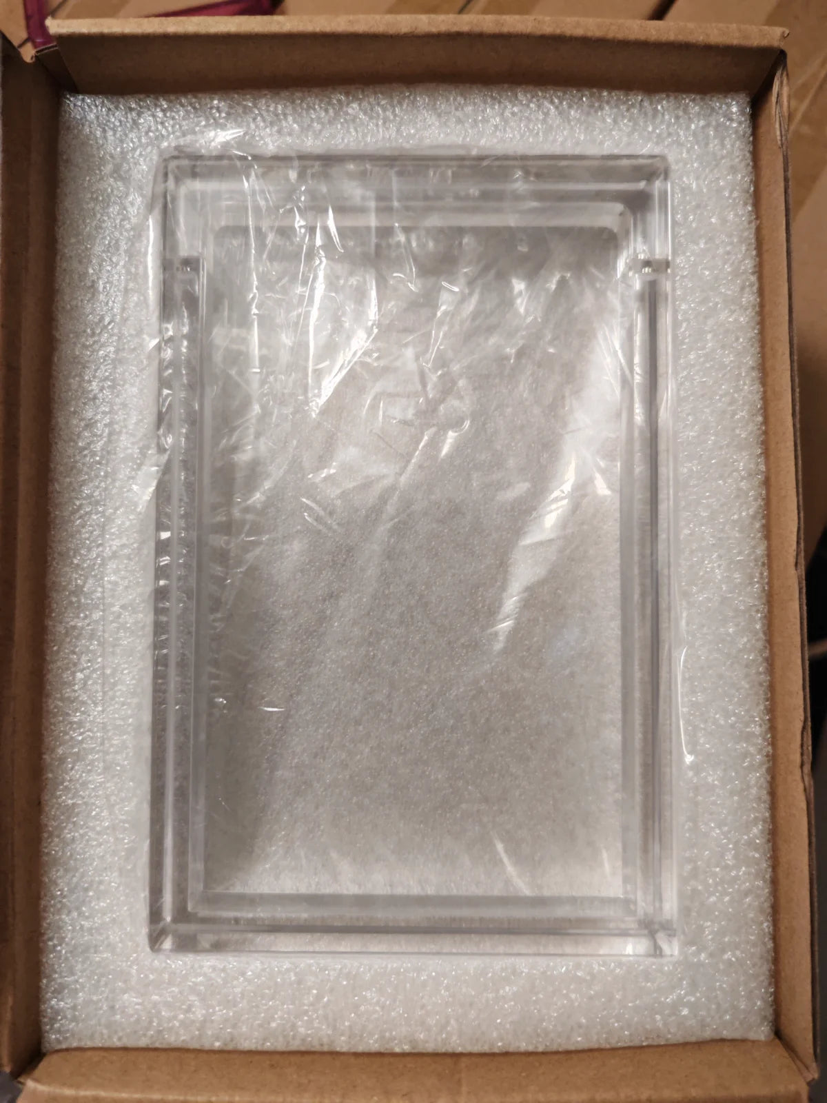 Acrylic slab guard for PSA WITH GRADED GUARD
