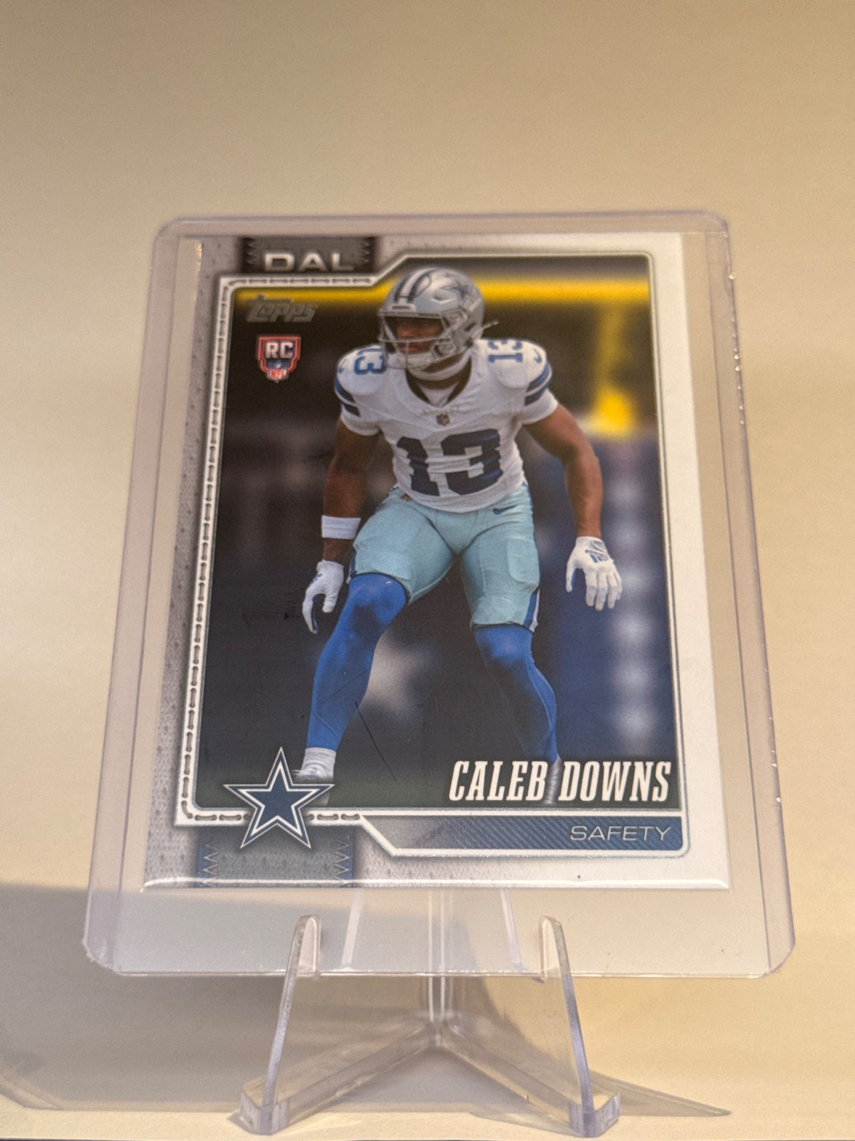 2026 Topps Flagship Football Caleb Downs #363 Rookie RC – Dallas Cowboys