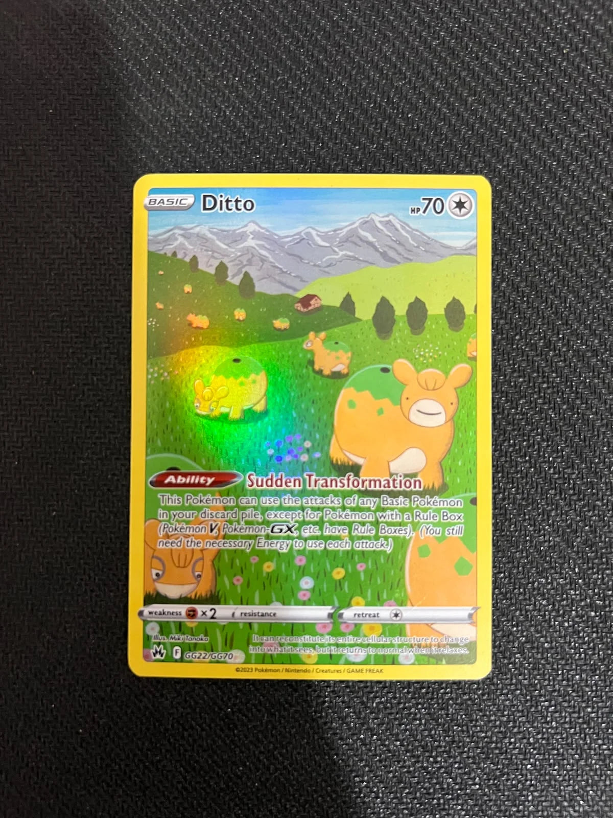 Ditto GG22/GG70 (Crown Zenith: Galarian Gallery)