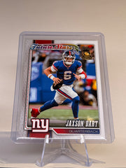 2026 Topps Flagship Football Jaxson Dart #266 Future Stars – New York Giants