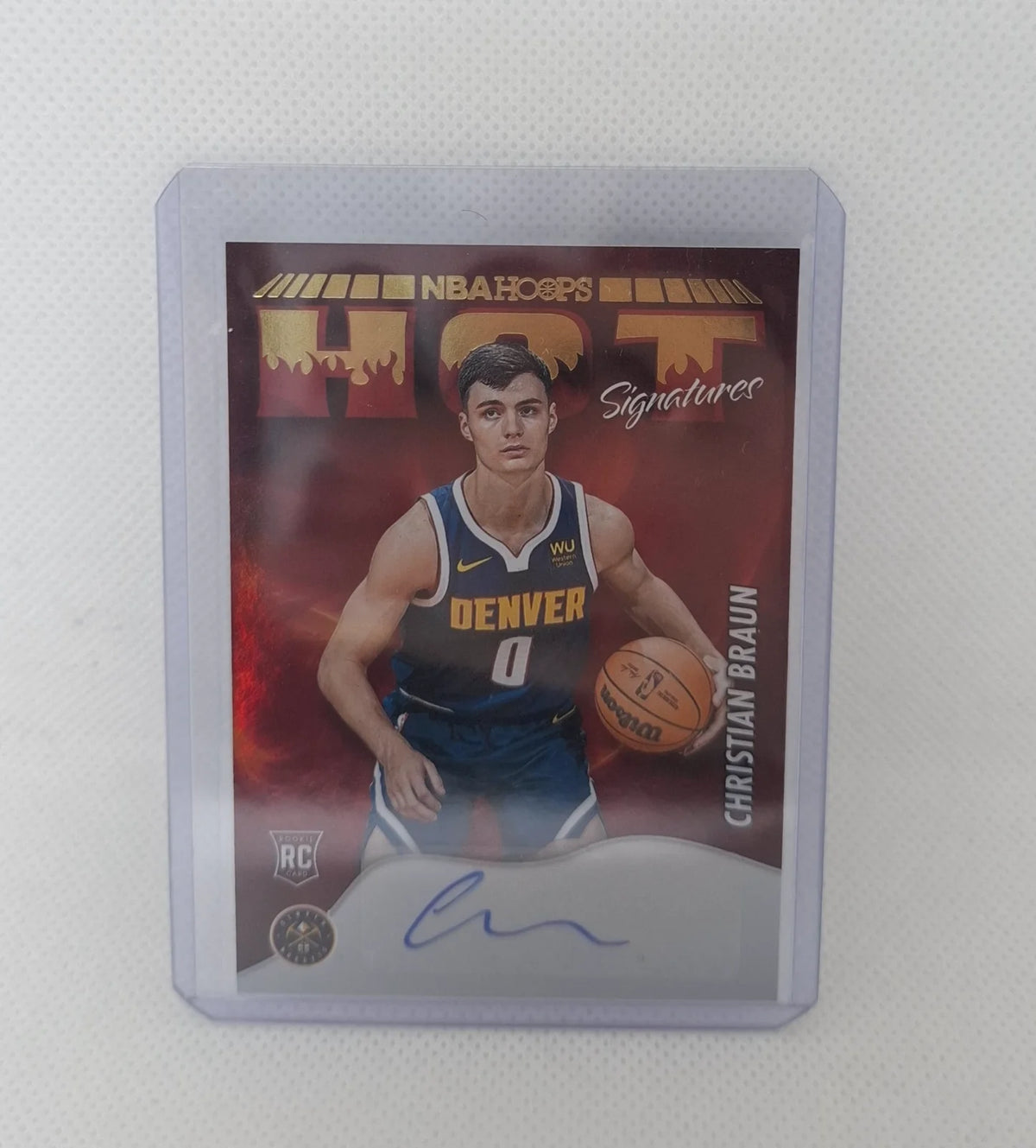 2022-23 Nba Hoops Christian Braun RC Auto Lot