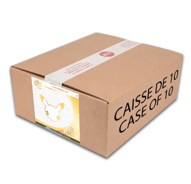 [Pre-Order] 30th Celebration Elite Trainer Box (ETB) Case