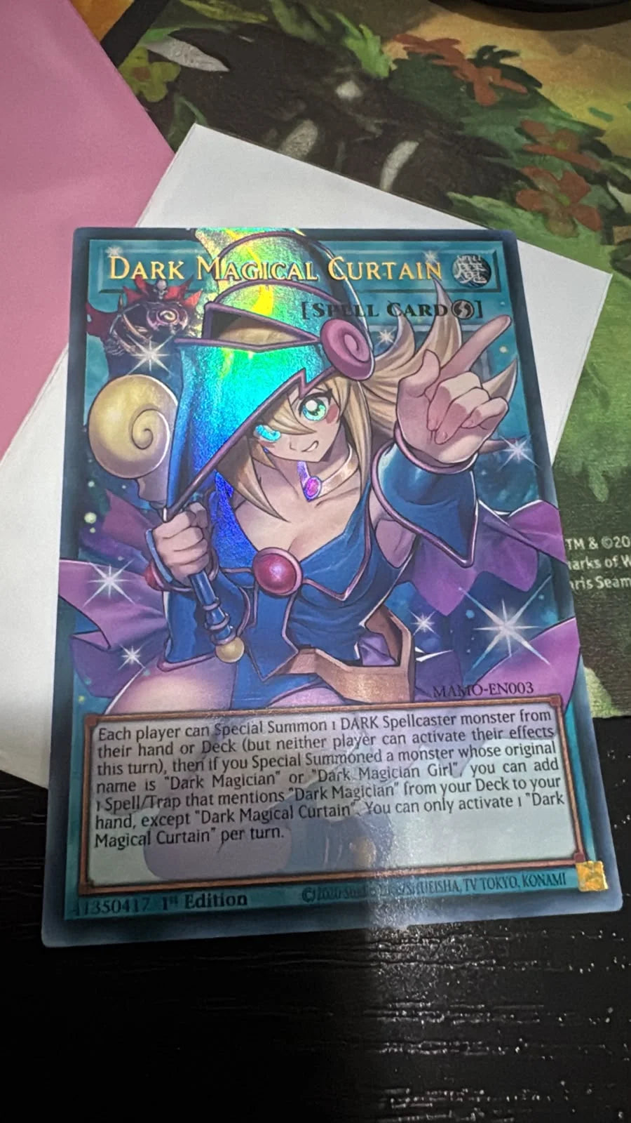 Dark Magical Curtain (Extended Art) MAMO-EN003 (Magnificent Monsters)