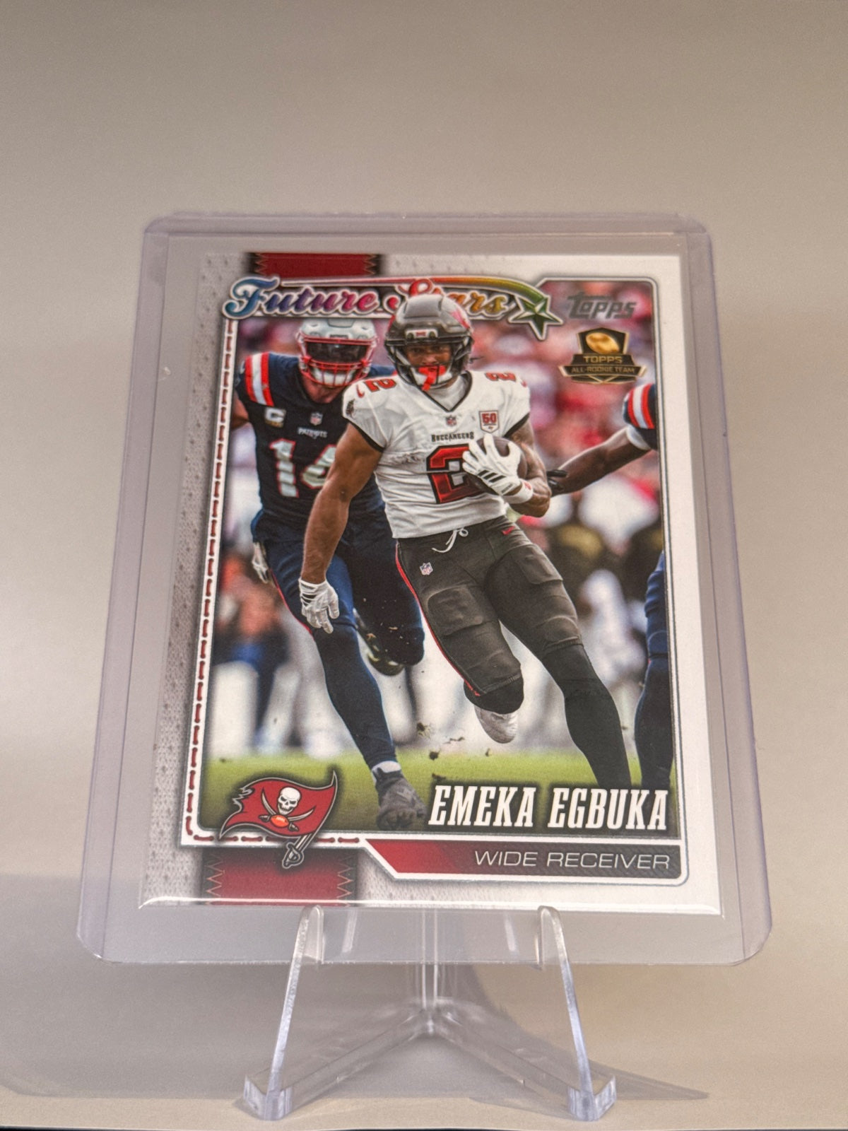2026 Topps Flagship Football Omar Cooper Jr. #321 Rookie RC Holo Foil – New York Jets
