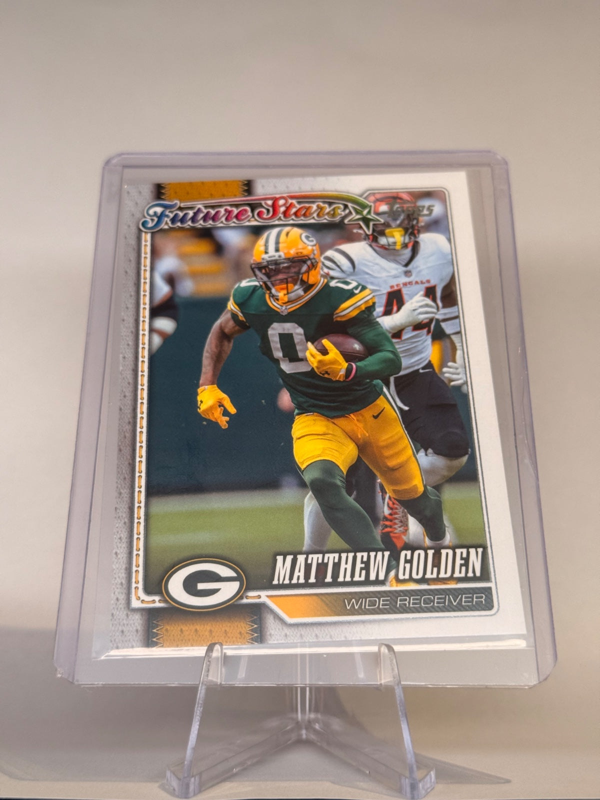 2026 Topps Flagship Football Matthew Golden #263 Future Stars – Green Bay Packers