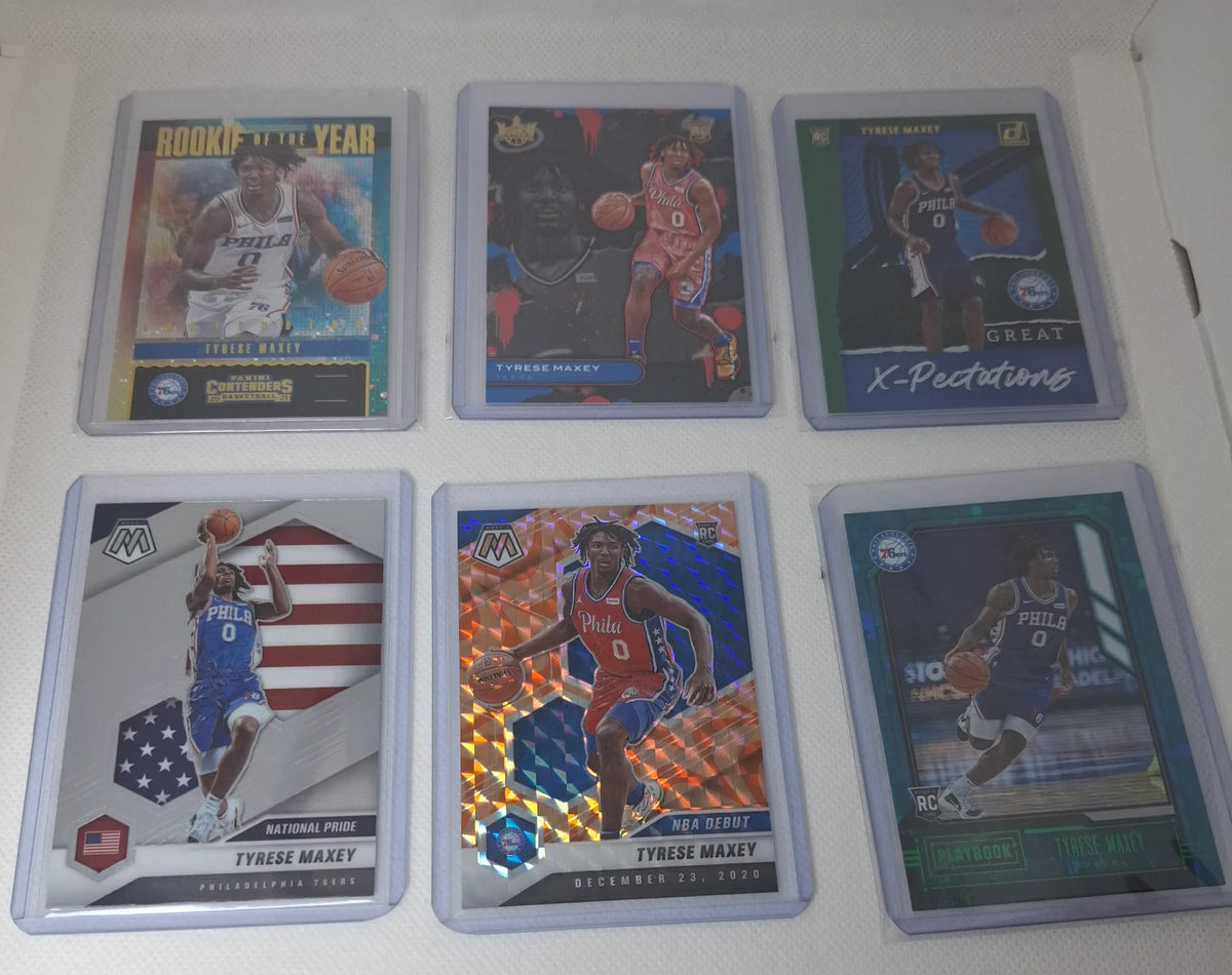 Tyrese Maxey Rookie Lot (27 cards)