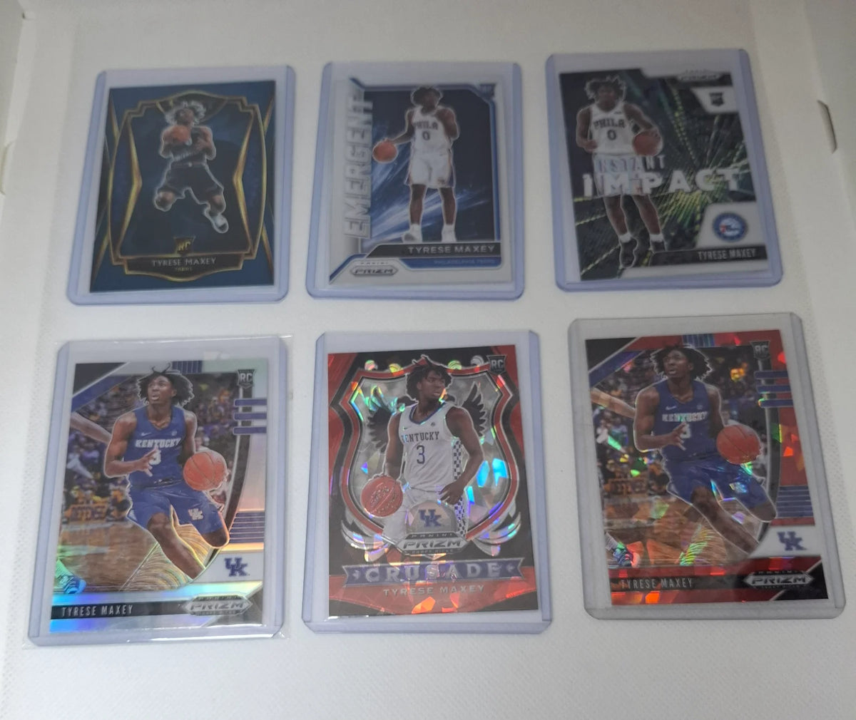 Tyrese Maxey Rookie Lot (27 cards)