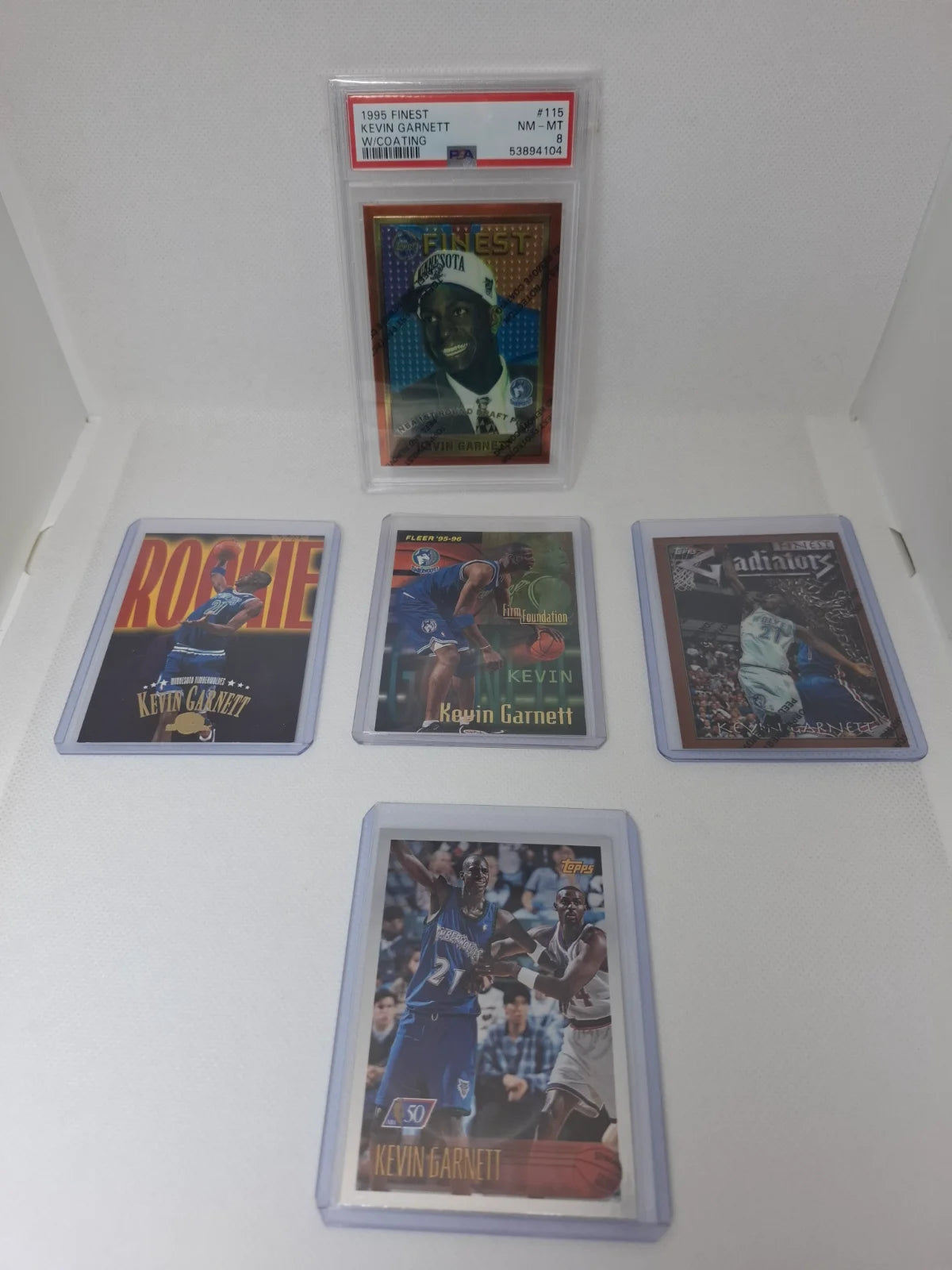 Kevin Garnett "The Big Ticket"Lot (10 cards)