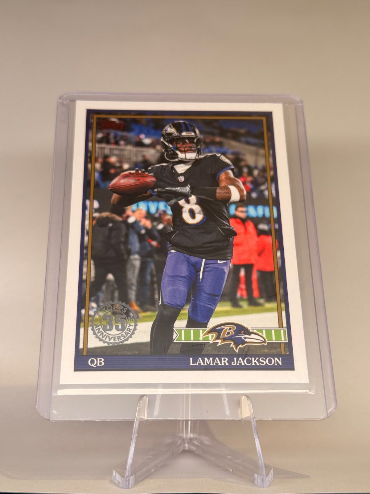 2026 Topps Flagship Lamar Jackson #91TF-7 1991 Topps 35th Anniversary – Ravens
