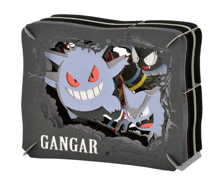 Pokemon Gangar Paper Theater H80×W100×D42mm ENS-PT-088 Japan