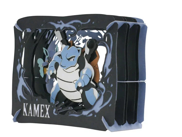 Pokemon Bastoise Paper Theater H80×W100×D42mm ENS-PT-023 Japan