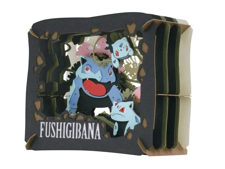 Pokemon Venusaur Paper Theater H80×W100×D42mm ENS-PT-021 Japan