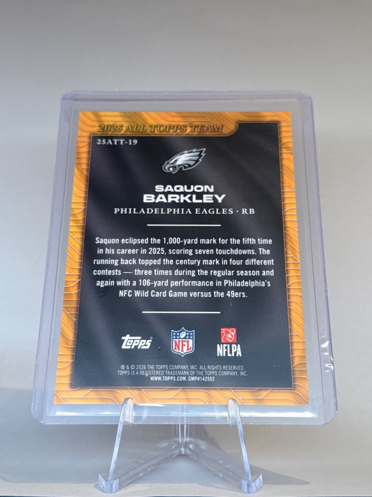 2026 Topps Flagship Pat Surtain II #25ATT-4 2025 All Topps Team – Denver Broncos